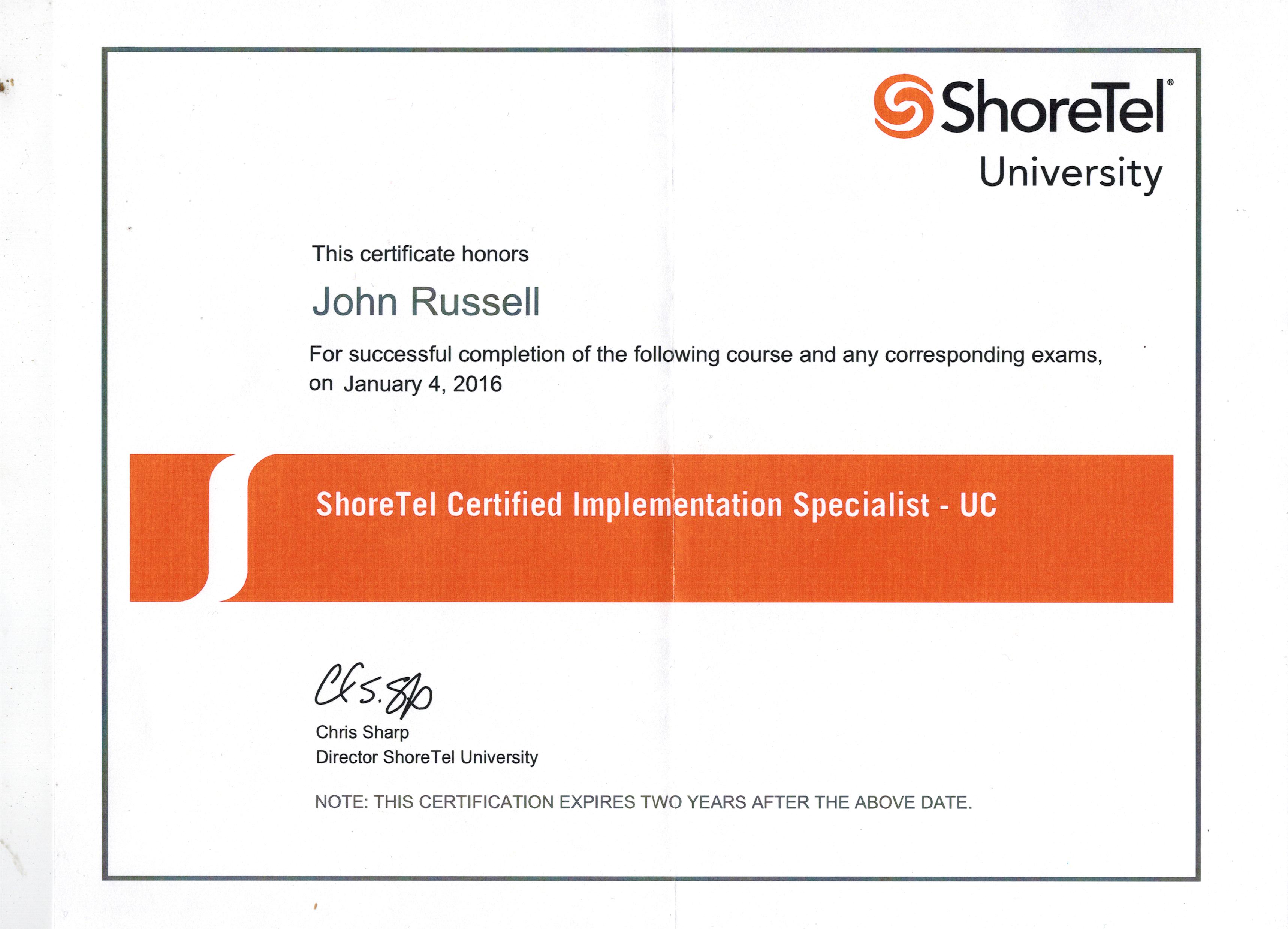 Certificate image